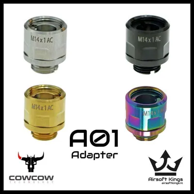 A01 Silencer Adapter 11mm to 14mm - Cow Cow Technology