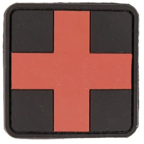 PVC First Aid Patch – 5×5 cm (Zwart)