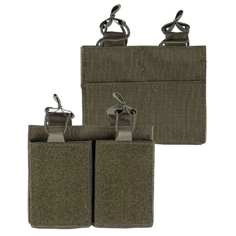 Mil-Tec AR15 MAG Holder – Velcro Back – Double · Verde / OD