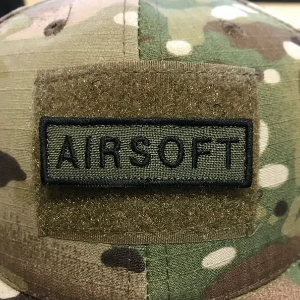 ASN – Tab – Velcro Patch – 6×2 cm · Verde / OD