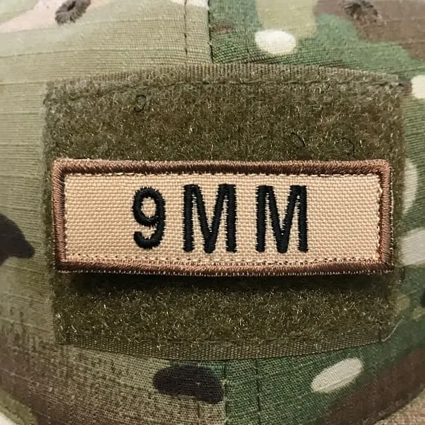 ASN – Tab 9mm – Velcro Patch – 6×2 cm · Tan / FDE