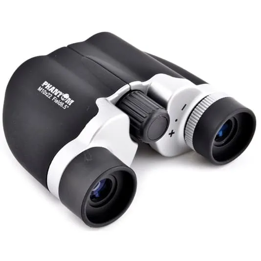Phantom Binoculair 10x22 (Zwart)