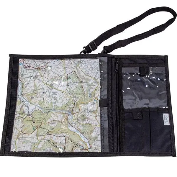 Explorer Map Case (Zwart)