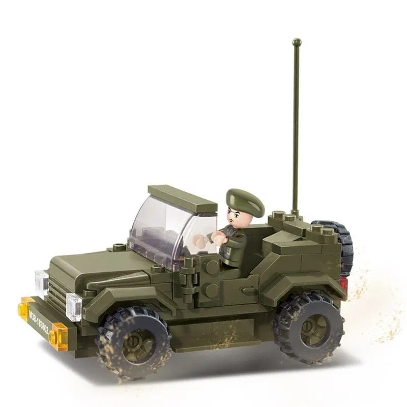 Army Jeep – 121 Pcs