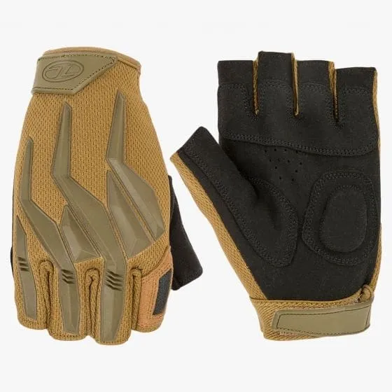Raptor Fingerless Gloves V2 · Coyote tan