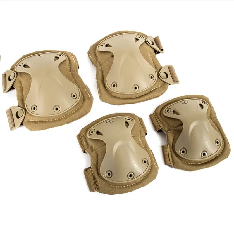 River – Knee & Elbow Pad Set · Black tan