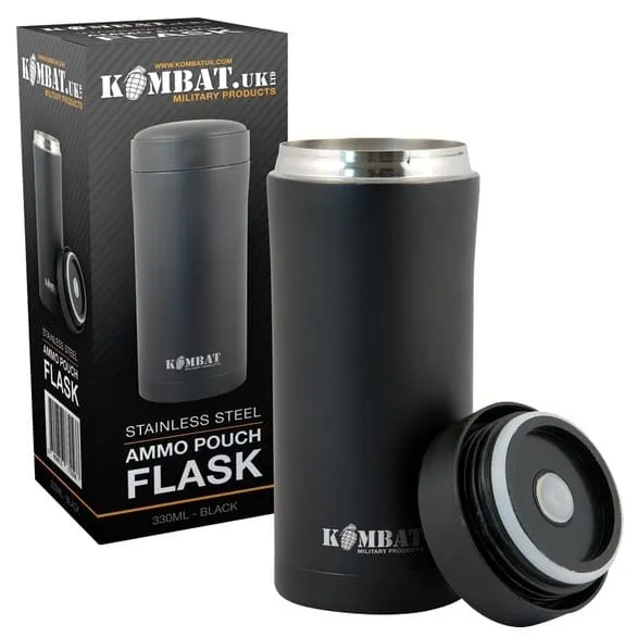 Ammo Pouch Flask (Zwart)