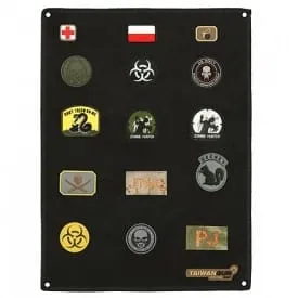 ASN – Patch Wall – 60 x 40 cm (Zwart)