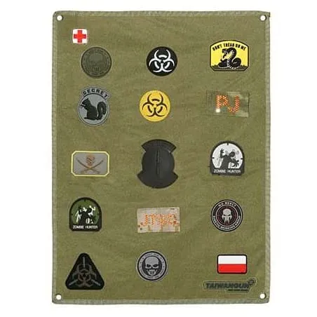ASN – Patch Wall – 60 x 40 cm · Verde / OD