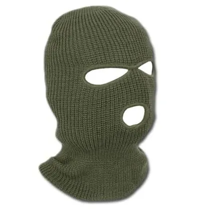 Mil-Tec 3 Holes Winter Balaclava · Verde / OD