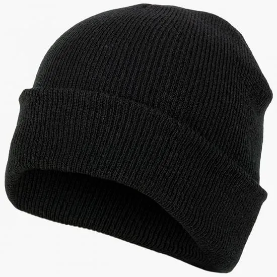 Deluxe Watch Hat (Zwart)