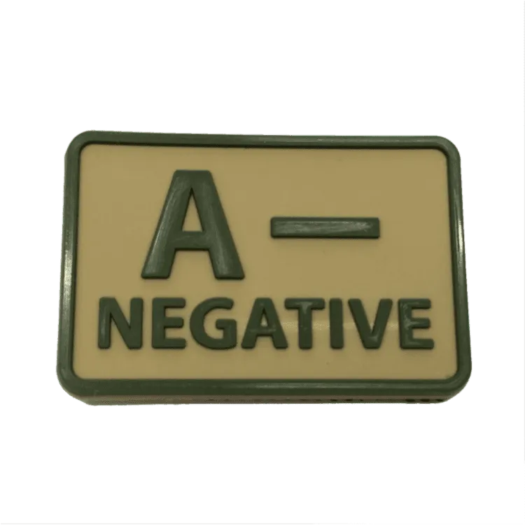 PVC Patch A- Blood Type · Tan / FDE