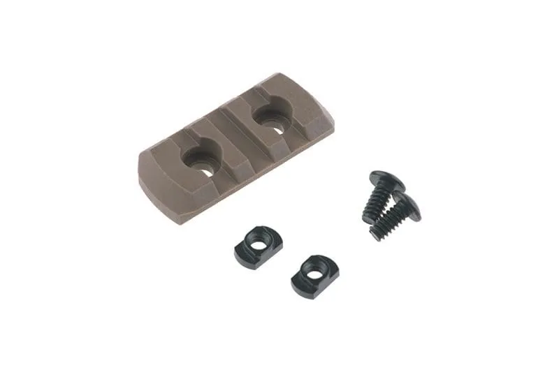 Airsoftneeds – Polymer RIS Rail – 4,5 cm · Coyote