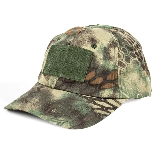 River – Tactical Cap Velcro (Mandrake) · Negro