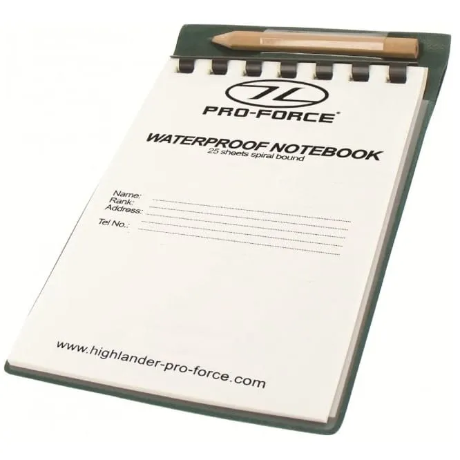 Waterproof Notebook 15×10.5cm