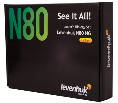 Juego de Preparaciones N80 NG «Lo Verás Todo» - Levenhuk