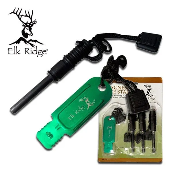 Elk Ridge – Fire Starter Kit (3x Magnesium)