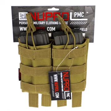 Nuprol M4 Double Open MAG Pouche · Tan / FDE