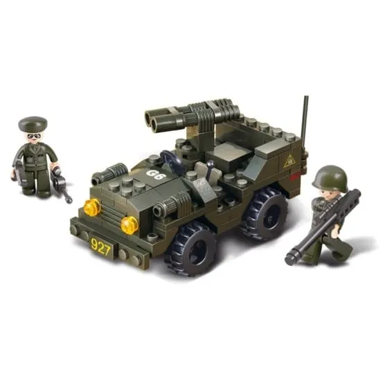 Heavy Fire Jeep – 102 Pcs