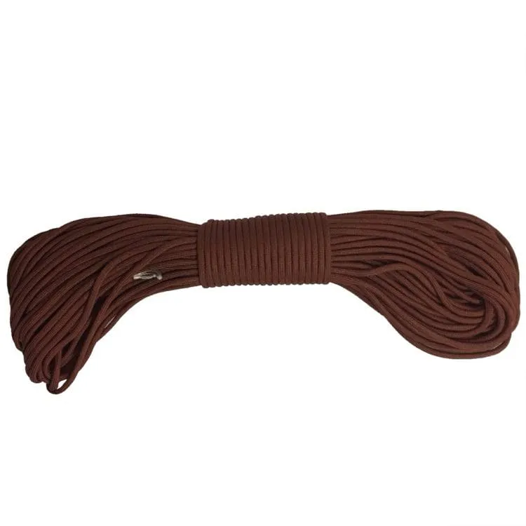 Airsoftneeds – Paracord 7 String, 30 Meter · Marrón