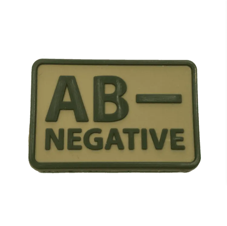 PVC Patch AB- Blood Type · Tan / FDE