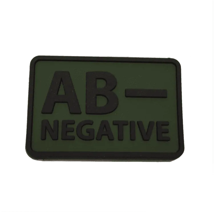 PVC Patch AB- Blood Type · Verde / OD