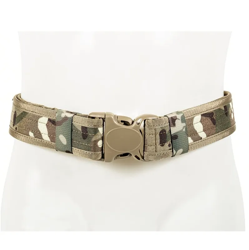 River – Tactical Belt Quick Release · Black multicamo