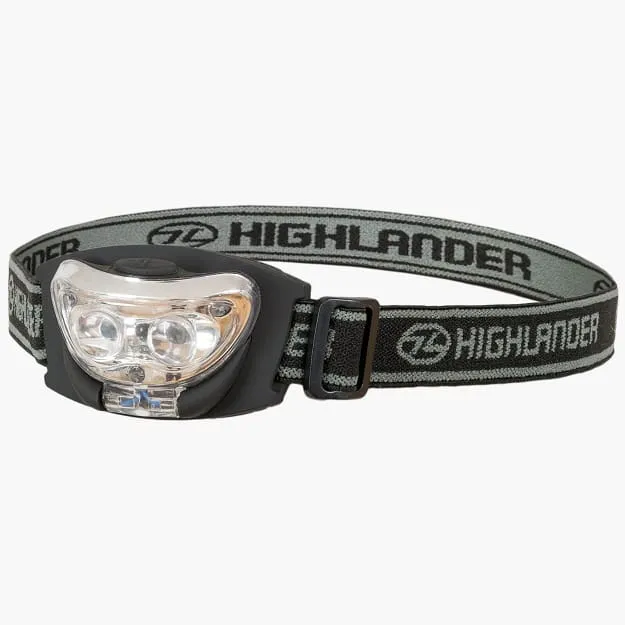 Highlander Vision 2+1 LED Headlamp ( & LED) · Red white