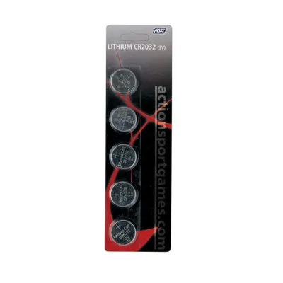 3V Lithium Batterij – CR2032 – 5 Stuks - ASG