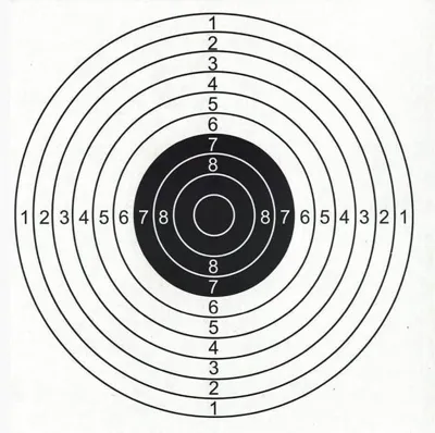 Schietkaarten, 17×17 cm – 50 Stuks - Ram Tactical