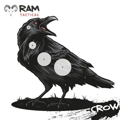 Crow Schietkaarten 14×14 – 50 Stuks - Ram Tactical