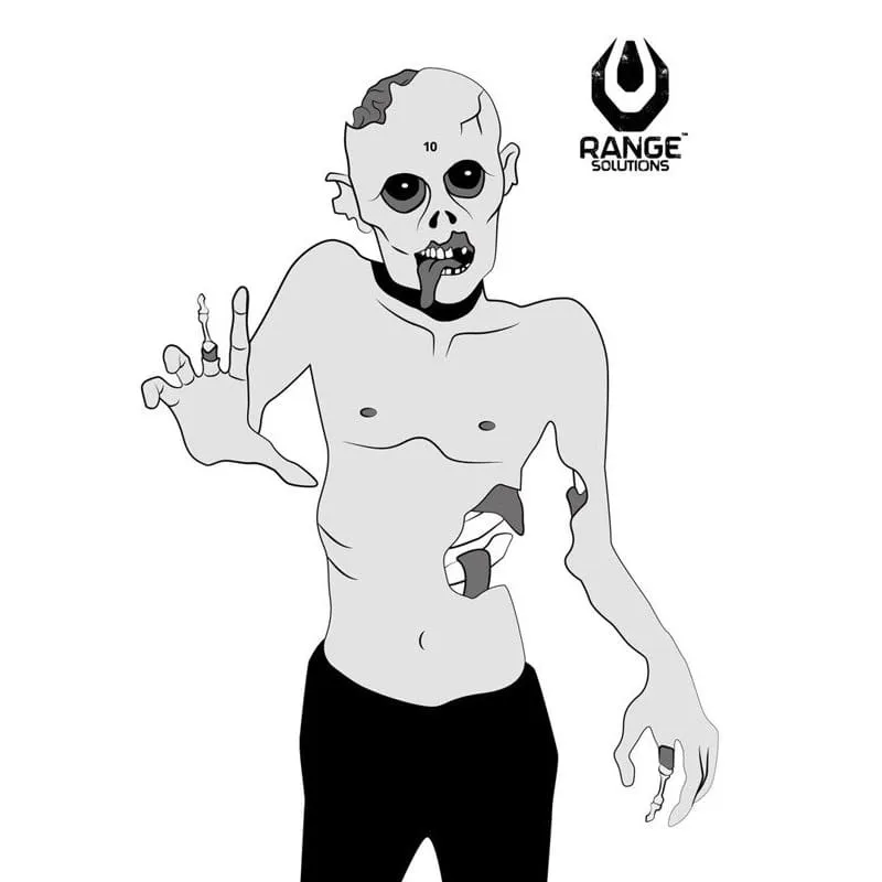 Range Solutions – HeadShot Zombie Shooting Target – 50 St