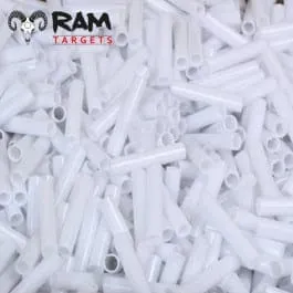 Schietpijpjes Plastic – Wit (Ca. 2000 Stuks)