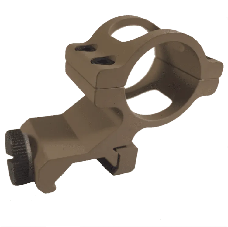 Angled Flashlight Laser Mount MOD 2 · Coyote