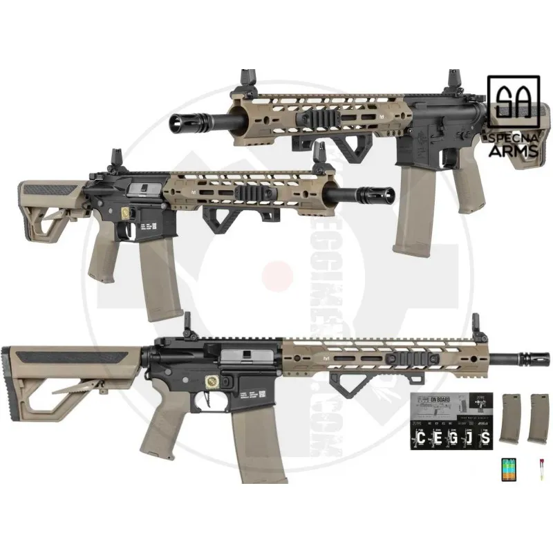 Specna Arms SA-E14-H Edge HAL2 Gen.2 Bicolor · Negro