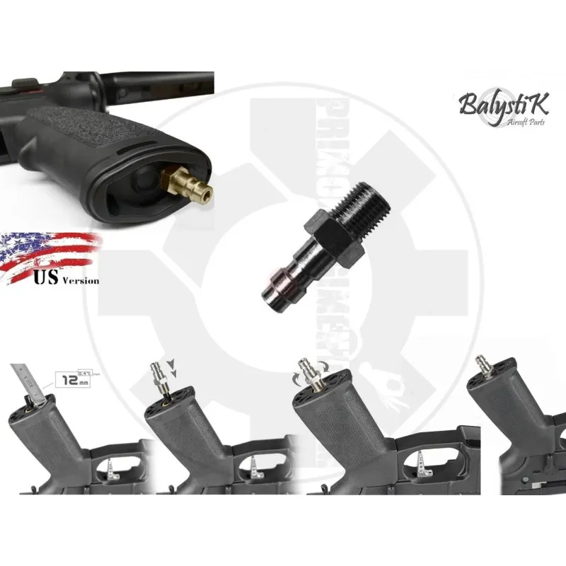 Balystik Grip Adapter EasyConnect Fitting Male US