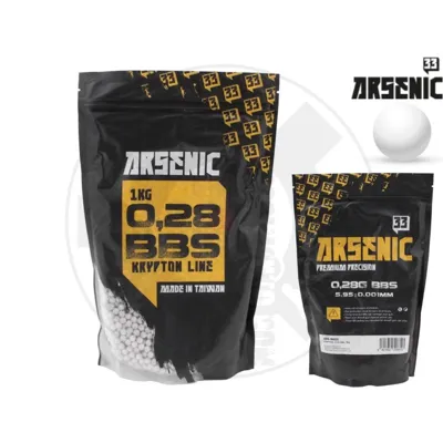 0.28 Bianco 1kg 3570BBs Krypton - Arsenic