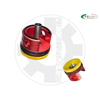 TESTA Cilindro V2 ERGAL Doppio O-Ring - 60GRADI - FPS Airsoft