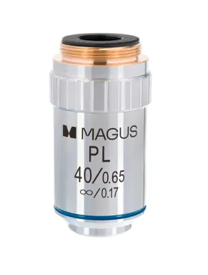 Objetivo Plano Corregido al Infinito MP40 40x/0,65 ∞/0,17 - MAGUS