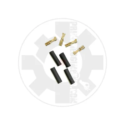 4x Faston Motore con 4x Termorestringente - Essential By PRIMOREGGIMENTO.COM