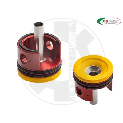 Testa Cilindro V2 in Ergal Doppio Oring 60 Gradi - FPS Airsoft