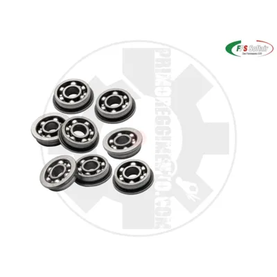 Boccole in Acciaio Da 8 mm Cuscinettate Aperte per VFC MP7 - FPS Airsoft