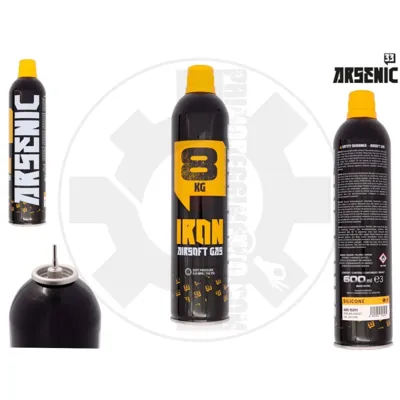Iron Gas 8 Bar 116 Psi - 600MLCON Silicone - Arsenic
