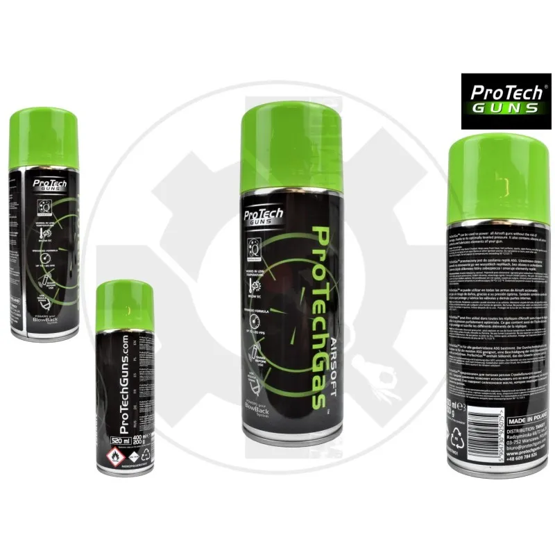 ProTech Guns Protech Gas 400ml/520ml