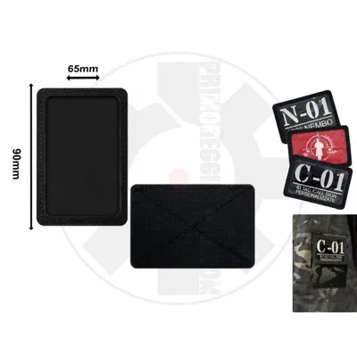 ID Patch Holder – Porta Badge Velcrato - Essential By PRIMOREGGIMENTO.COM