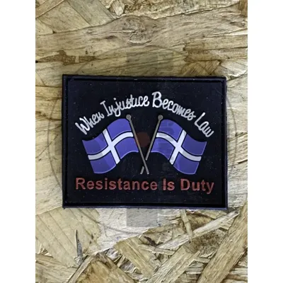 Resistance Is Duty Patch - TheTower Company
