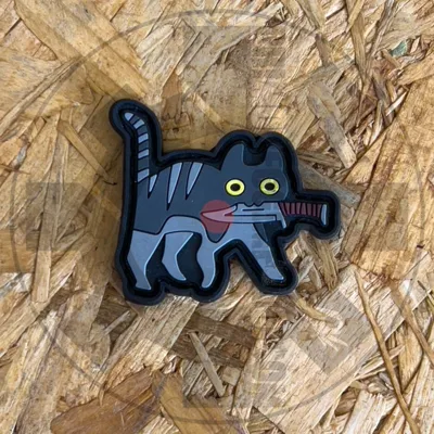 Knife Cat Small Dual - Patch - TheTower Company