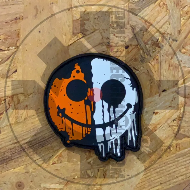 TheTower Company Smile Drowned - Patch · Orange white
