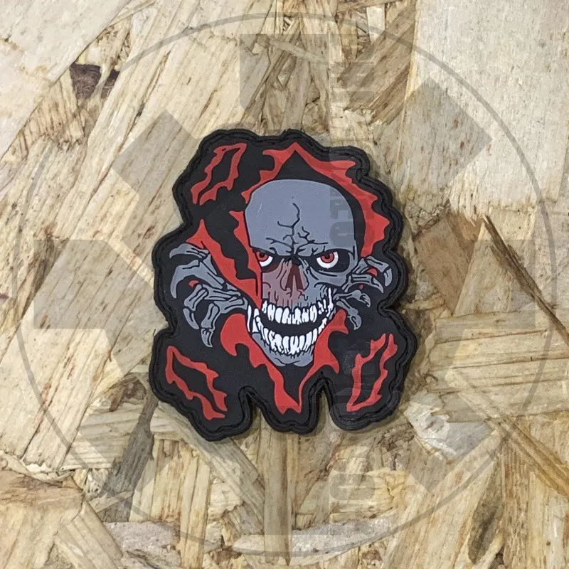 TheTower Company Fire Skull Patch