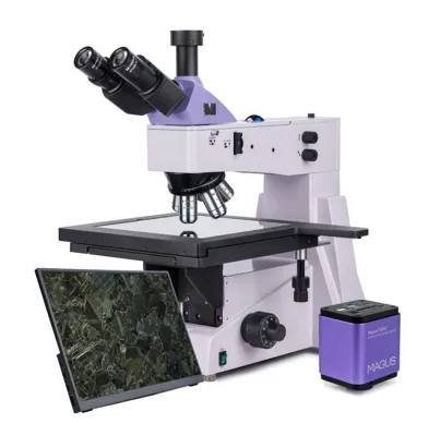Microscopio Metalúrgico Digital Metal D650 BD LCD - MAGUS